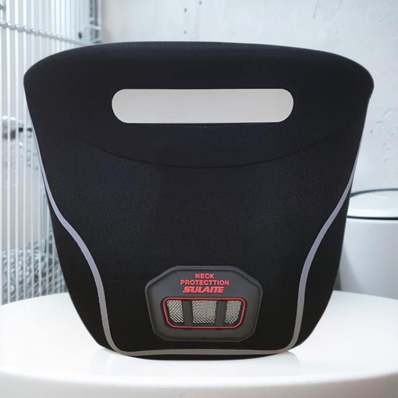Protective Motorcycle Neck Brace Anti-Shock Protective Gear Pad Anti-Fatigue Safe Neck Protection 3D Cervical Spine Protection