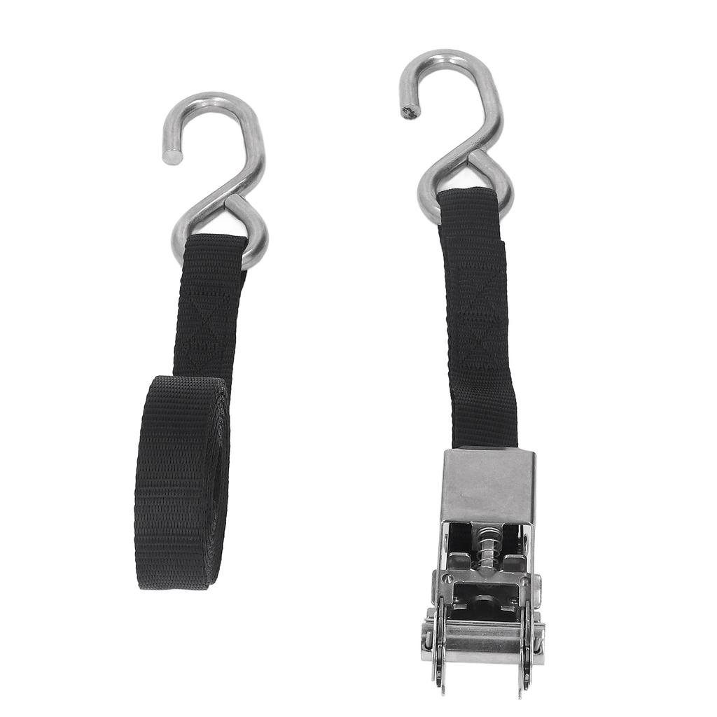 Chingi cu clichet 1in 25mm Negru Rezistent la rugină Cusături precise pentru motocicletă remorcă camion