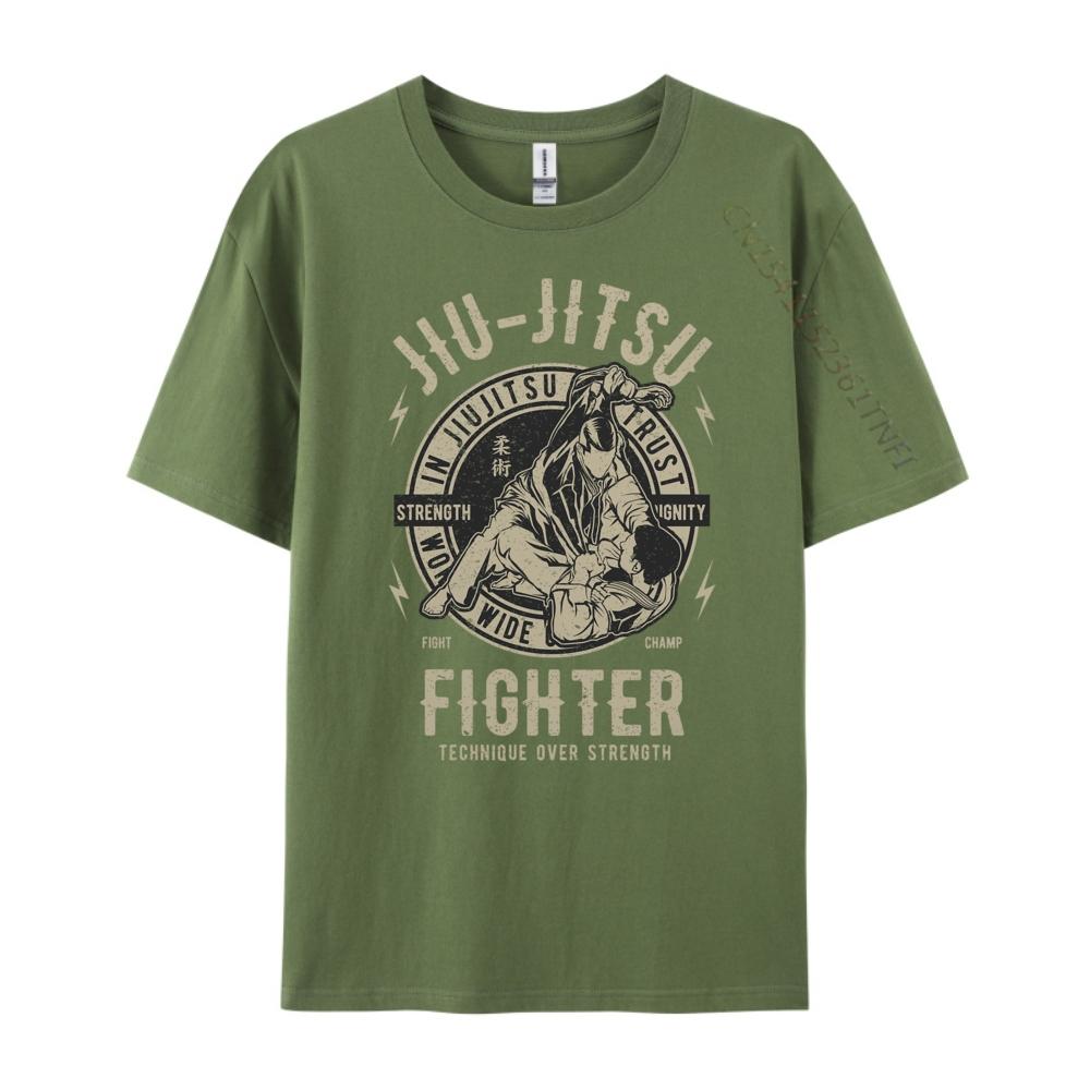 Jiu Jitsu Bjj T Brazilian Jiu Jitsu Graphic T Shirts 100 Cotton Luxury Clothes Men Halloween Casual
