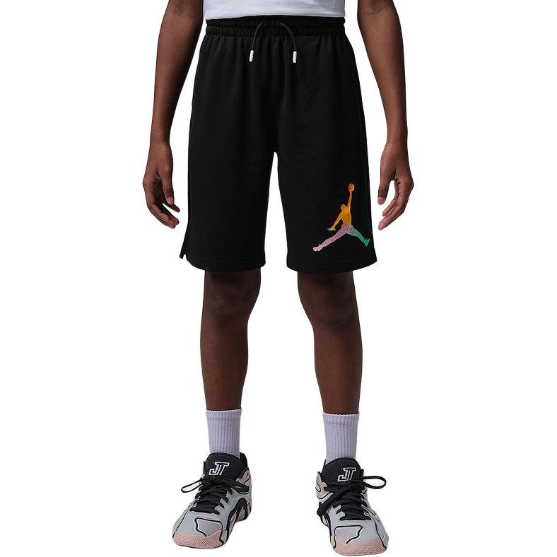 

Jordan Embroidered Lace-Up Comfortable Elastic Waist Shorts Kids shorts IX5365-010 S