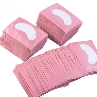 50 Pairs Eyelash Extension Paper Patches Grafted Eye Stickers 7 Color Eyelash Under Eye Tips Sticker