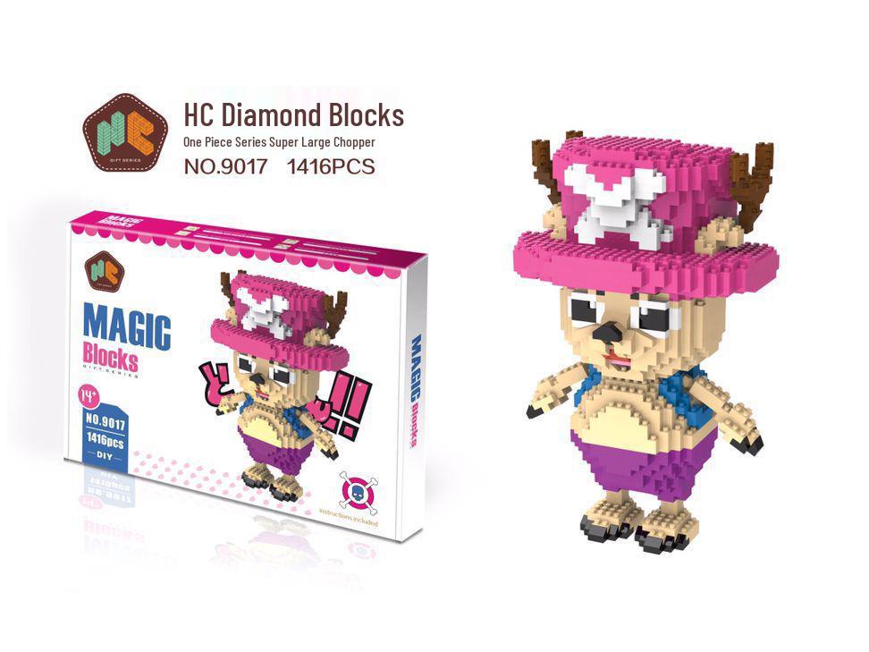 Classic Game Dinosaur Shape Building Blocks - Yoshi & Mario