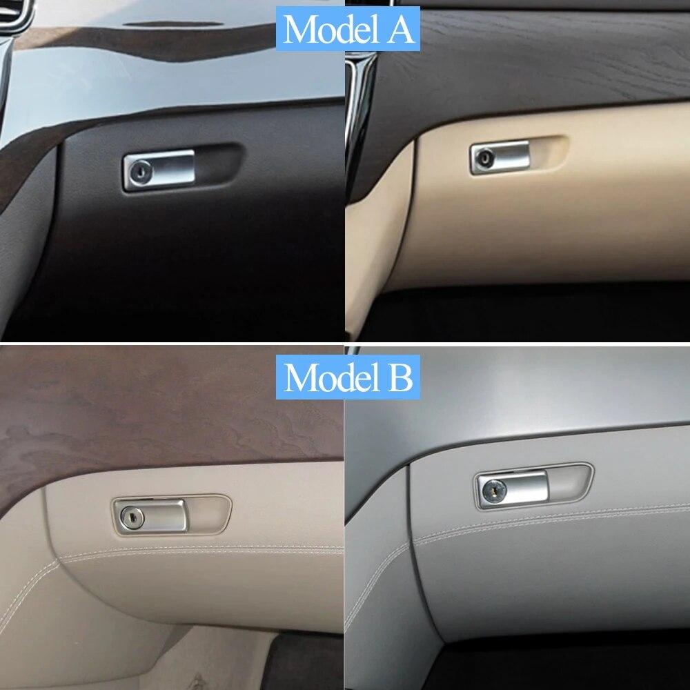 Upgraded Car Toolbox Glove Box Switch Latch Handle Cover Lid Lock Replacement For Benz GL ML GLE GLS W166 W292 1666800491