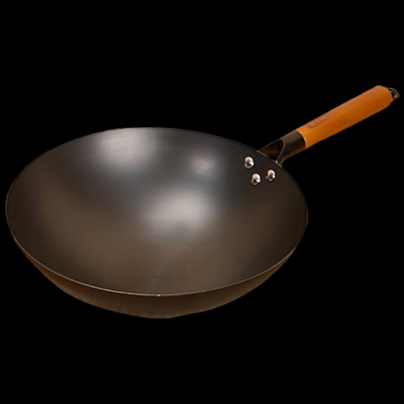 Zhang Xiaoquan Home Round Bottom Iron Wok