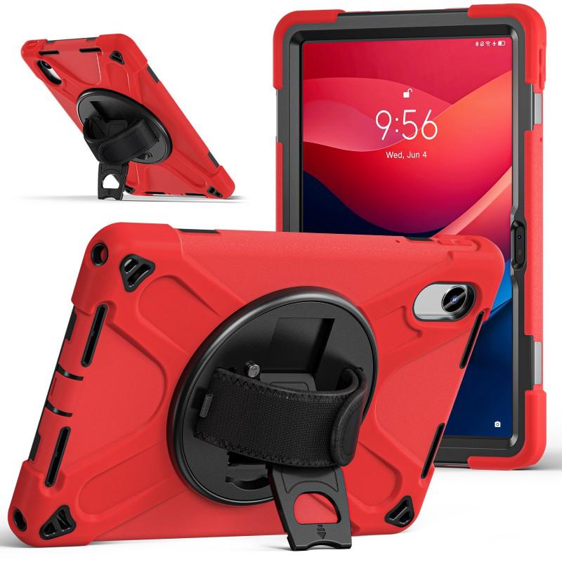 Rugged Protective Case With Kickstand Motorola Moto Pad 60 Pro Tablet Shockproof Scratch Resistant Full Coverage Adjustable
