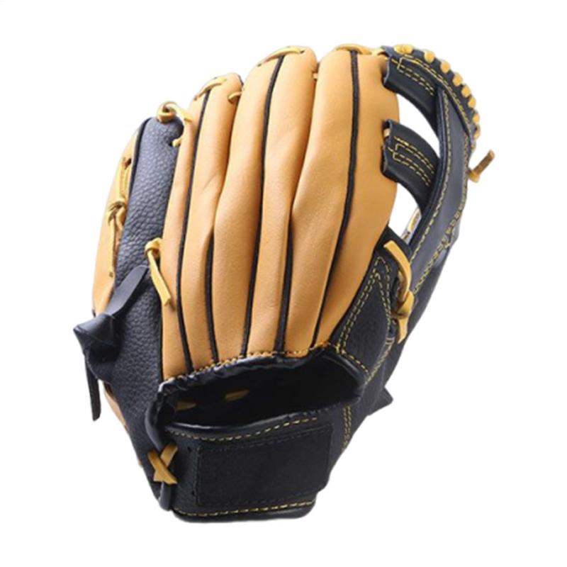 1pc Baseball Gloves, Softball Gloves Sports Batting Gloves PU Leather Gloves, Left Hand Glove, Right Hand Throw
