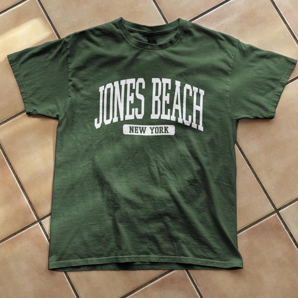 Jones Beach New York Tee; Summer Souvenir Retro Aesthetic Unisex T-Shirt S