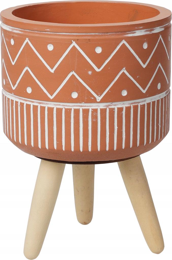 Cement Planter On Legs 12 Cm Terra