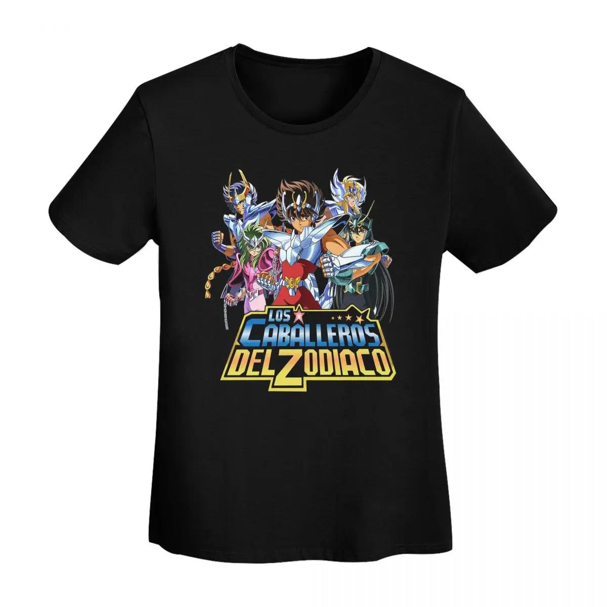 

Knights Of The Zodiac Saint Seiya TShirt Women Short Sleeve T Shirts ONeck Clothes Cotton Summer Tees Streetwear 4XL