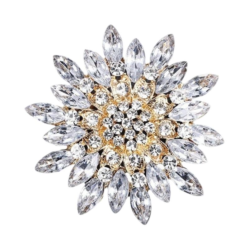 

Модная Цветочная Булавка Акриловые Материалы Яркий Цвет Универсальная Для Повседневной Или Формальной Одежды