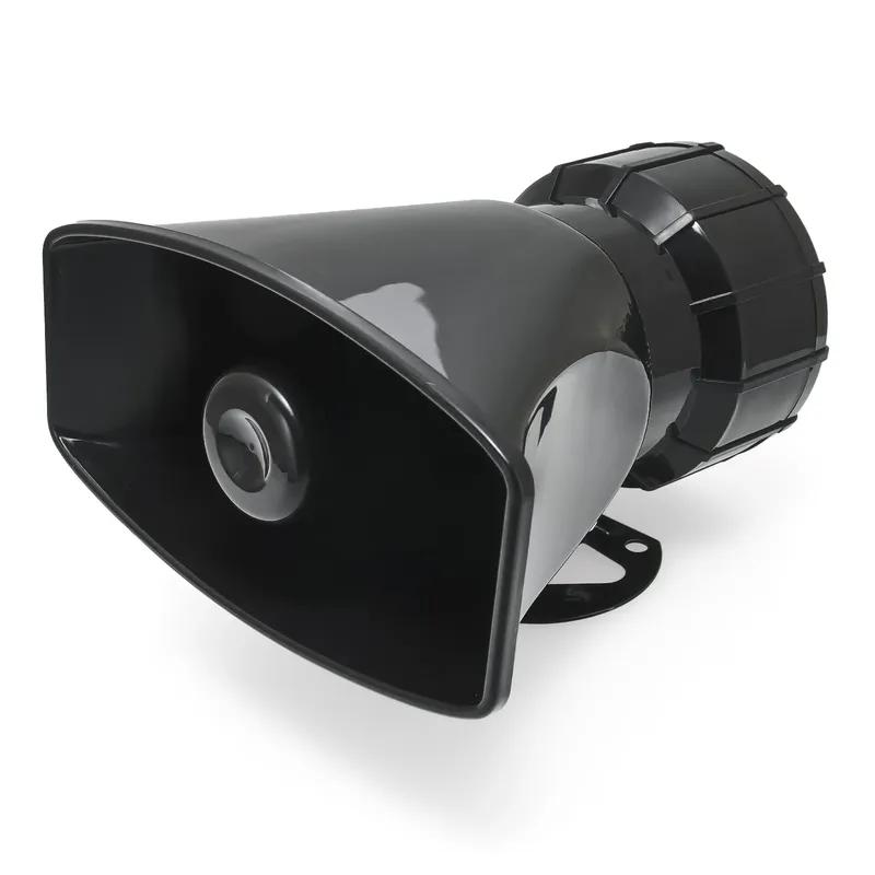 12V 7 Sounds Car Horn Speaker Electronic Siren Loud Car Warning Alarm Horn Multi-tone Loudspeaker With Remote Controller