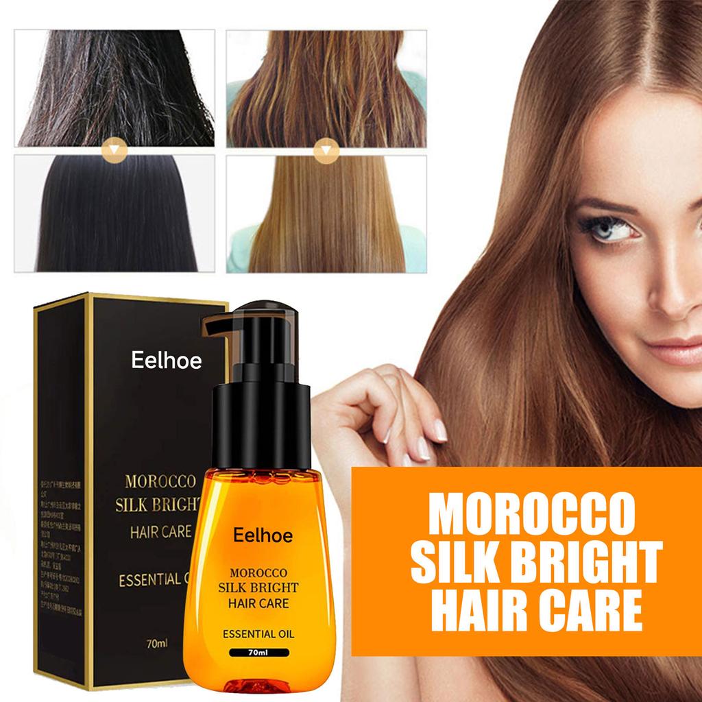 Anti-Frizz-Haaressenz, Reparatur und Befeuchtung, glattes Haar, Dauerwellenfärbung, trockenes, gespaltenes Haar, Pflegeöl
