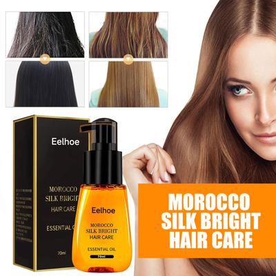 Essenza per capelli anti-crespo, ripara e idrata, liscia i capelli, tinta permanente, cura dei capelli secchi e divisi, olio essenziale