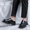 2025 Chef Men's Shoes Spring Work Special Pure Black Non-slip One-pedal Labor Insurance Tide Shoes 15963-R