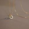 Necklace with Interlocking Rings, Double-ring Elegant Light Luxury New Ins-style Women's Collarbone Chain