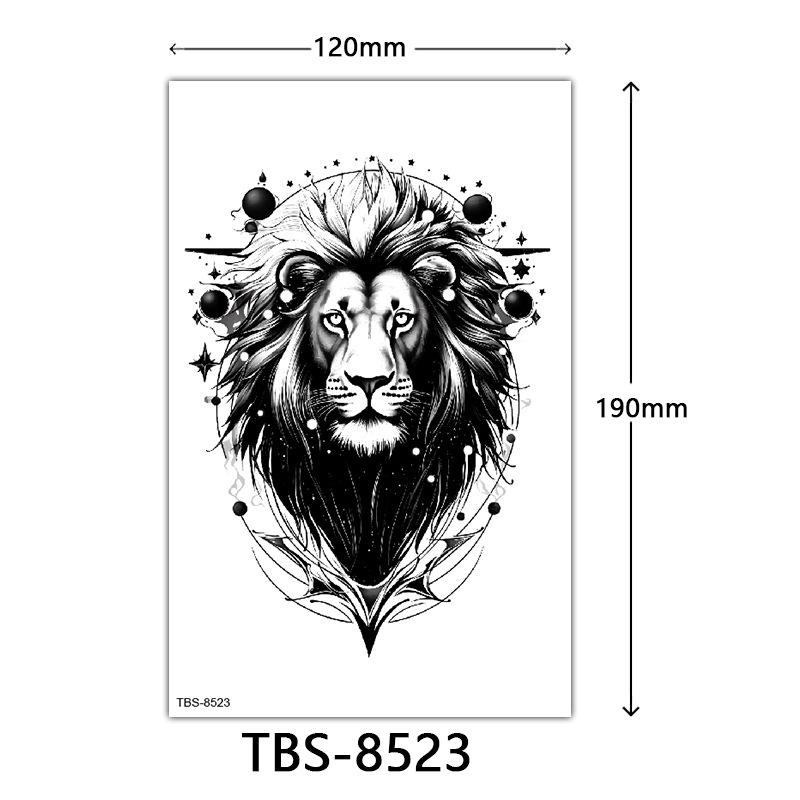 Waterproof Tattoo Sticker, Totem Character Animal Tattoo Sticker Tattoo