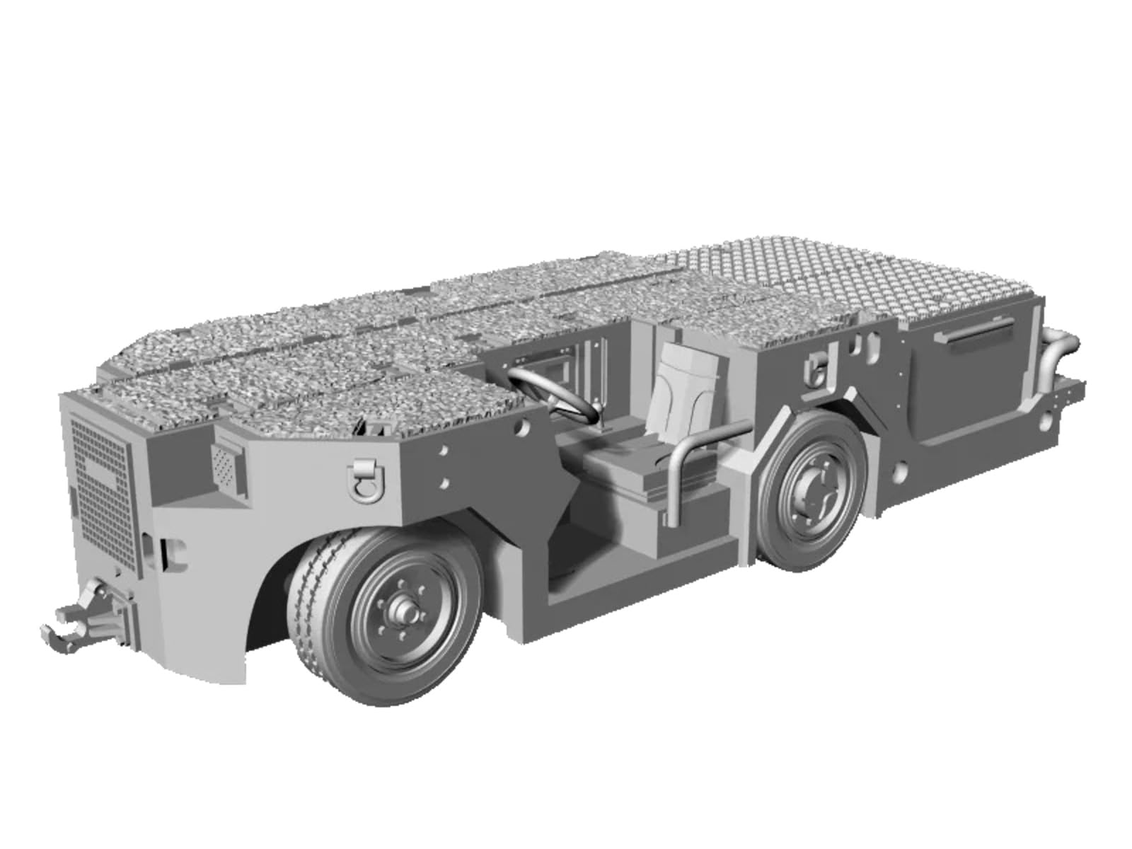 

Rise 144 Models US Navy Carrier Tow Tractor Starter Resin Kit RMA144084 1/144 A/S32A-49 w/Air (Military Vehicle)
