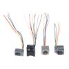 5Pcs 616E 623K 616M 641D Rj11\Rj12\Rj45 Female Socket For Internet Phone With Cable 15Cm