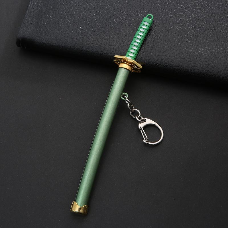 One Piece Anime Sword Keychain - Creative Metal Accessory Gift