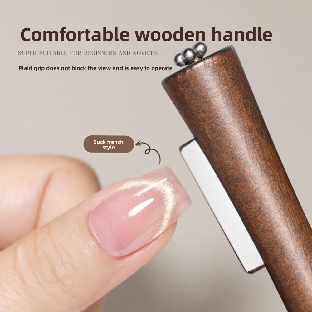 3 in 1 Cat Eye Magnet DIY Cat Eye Magnetic Nail Art Tool for Cat Eye Gel Polish