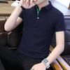 Men Polo Shirt Solid Cotton Short Sleeve Tops For Man Slim Breathable Polo Shirts Plus Size 4xl