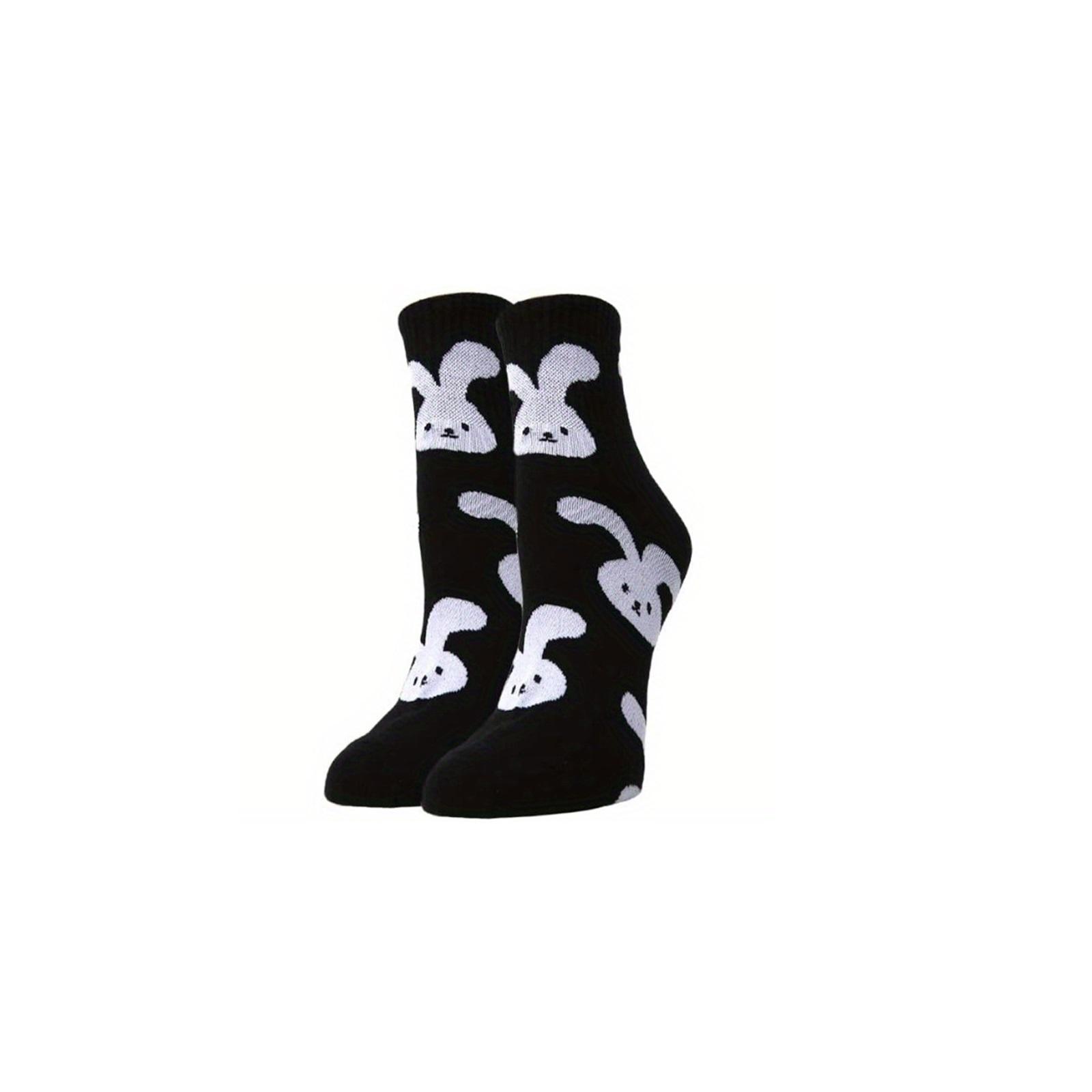 Socks For Men And Women, Long Sleeved Cotton Socks For Couples, Casual One Size чёрный