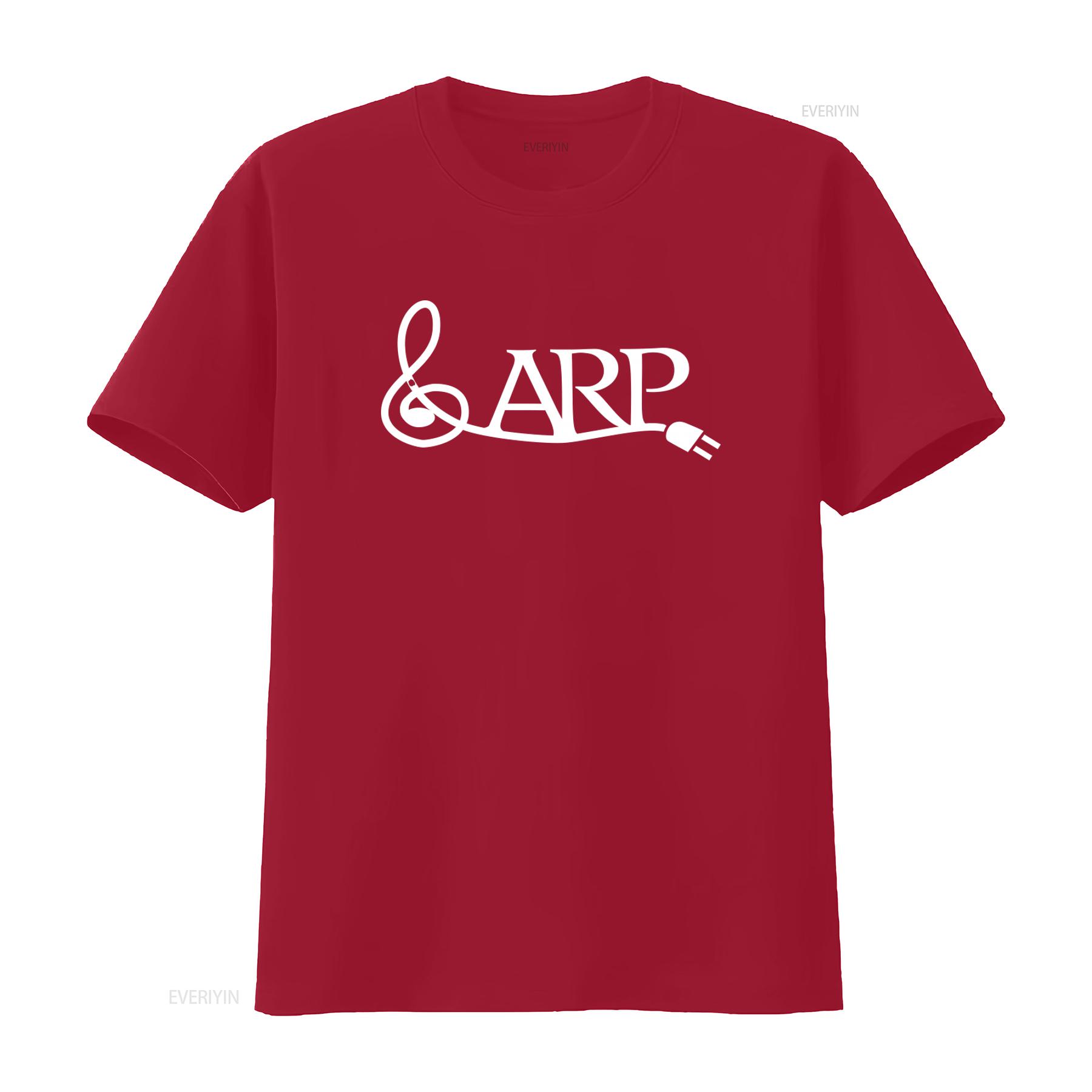 ARP Instruments T Shirt 100 Cotton Retro Analog Synthesiser Design Music Tech vintage Washed Versatile Stretched fashion Soft S