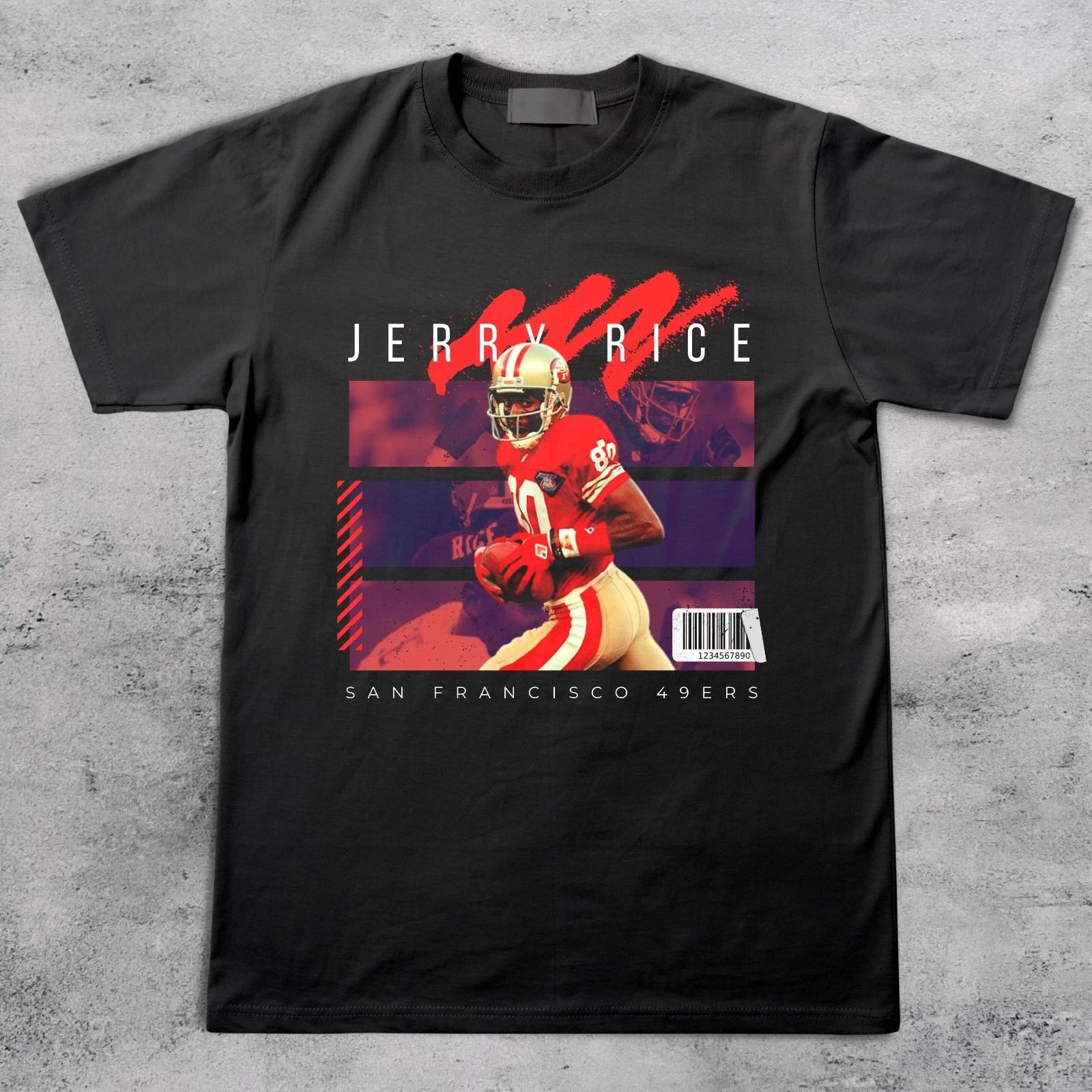 JERRY RICE UNISEX T Shirt Niners Tee SF 49ers shirt XS