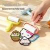 Portable Reusable Mini Lint Roller - Sticky Hair Remover Brush for Clothes and Felt