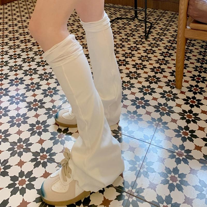 Womens Lolitas Long Socks Sweet Flared Leg Warmers Harajuku Japanese Boot Socks Summer Ankle Heap Socks Hosiery Gifts