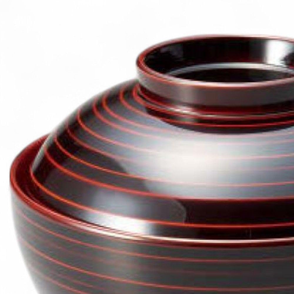 Family Lacquerware Dishwasher Made in Japan J-kitchens Bowl, Hand-Painted, Safe, PID-634921,