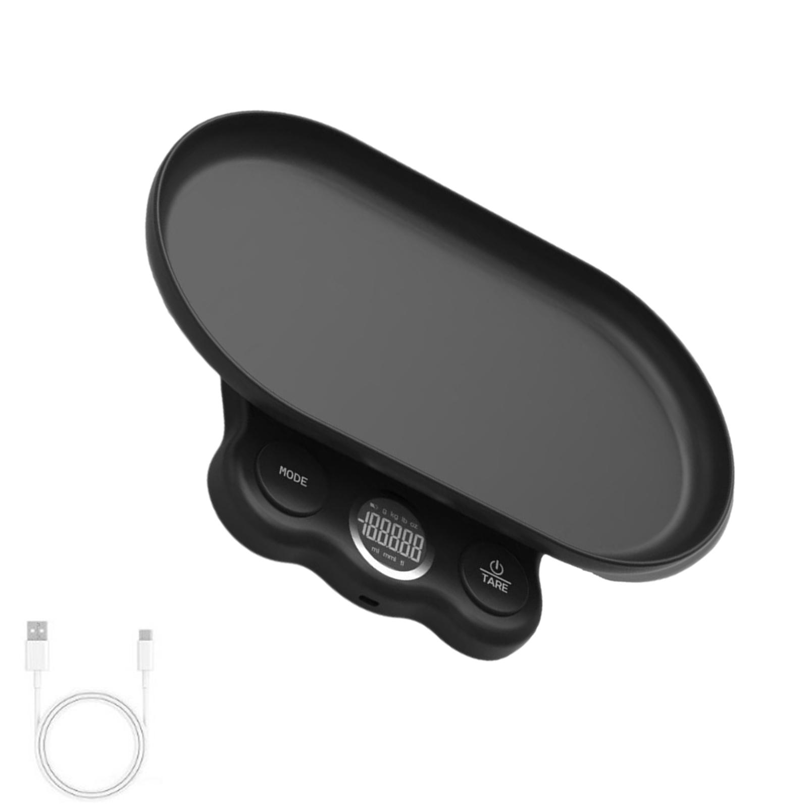 

Детские и весы для домашних животных со съемным лотком Функция автоматической фиксации Поддержка веса ребенка до 5 кг Весы для взвешивания собак Текстура АБС-пластика B