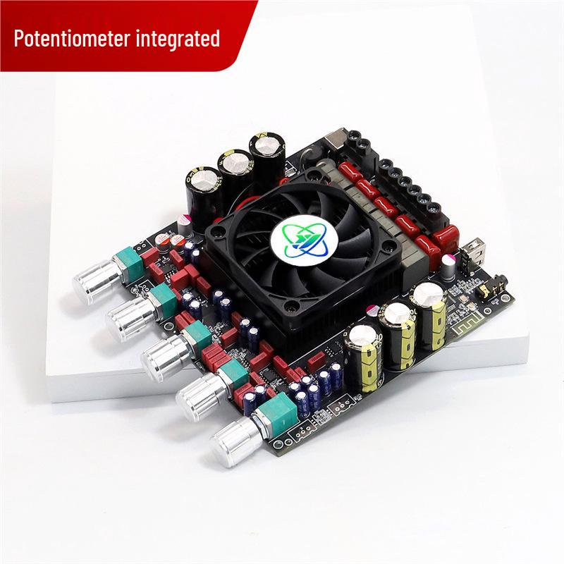 AS21HPA 2.1 Channel High-Power Bluetooth Amplifier with Heavy Bass (300W x 2 + 600W, TPA3255)