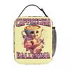 Ballerina Cappuccino Lunchtasche Ästhetische Brotdose Für Kind Picknick Tragbare Kühltasche Grafische Thermische Lunchtaschen