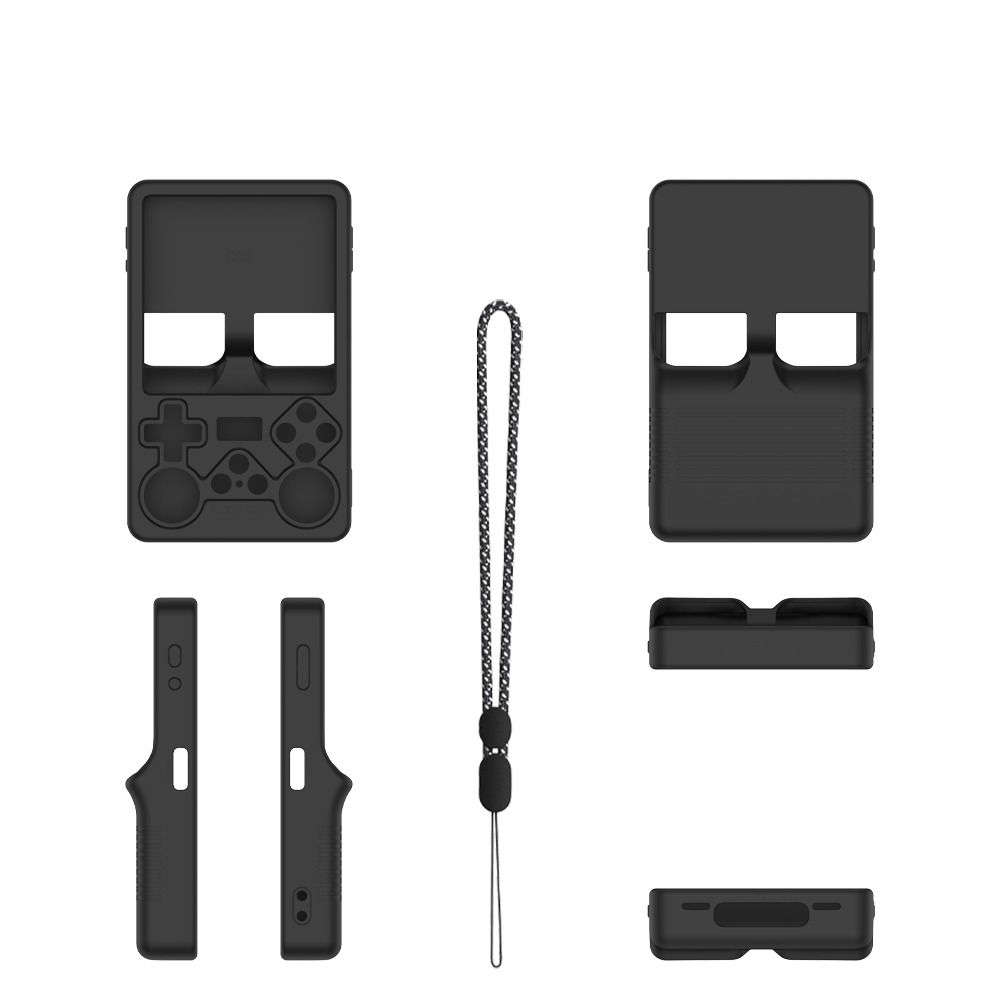 Housse de Protection en Silicone Anti-Rayures pour R36S Plus Accessoires de Jeu Portables