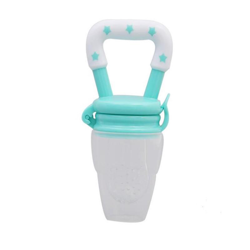 1 Stück Frischobst Lebensmittel Knabber Baby Schnuller Silikon Baby Feeder