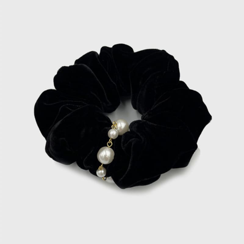 Jean Paul Clarisse Pearl Velvet Scrunchie JP-21-018S