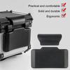 Motorcycle Backrest Pad Premium PU Sponge Covers Passenger Lazyback Protector Rear Case Cushion Motorbike Accessories UniversalGood product
