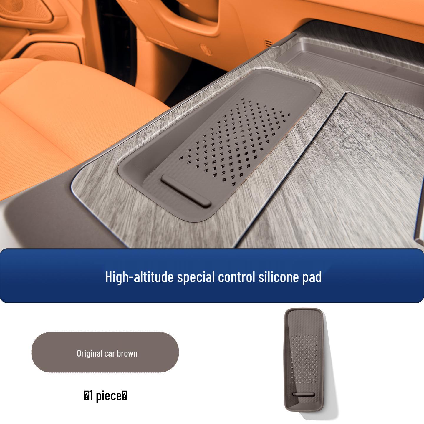 

Compatible with Wei Gaoshan 7/8/9 Wireless Charging Silicone Pads - Dustproof, Slip-Resistant Interior Car Decor.