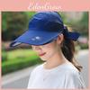 Summer Sun Protection Hat For Women With Wide Brim And Breathable Polyester Fabric Outdoor Sports Accessories
