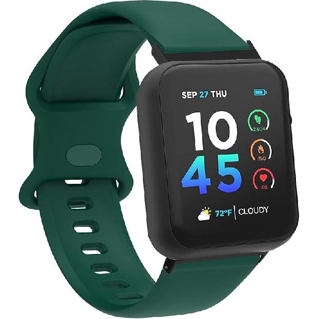 Compatible for ITOUCH AIR 4 Bands, 24mm Women Men,Soft Silicone Replacement Sport Strap Wristband Compatible for ITOUCH AIR 4 41mm / 46mm / Air 3