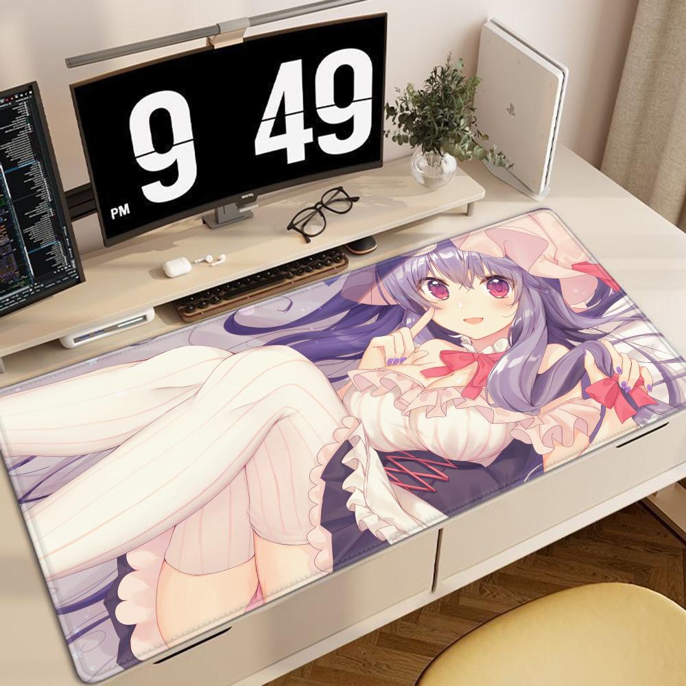 Anime Game Touhou Project Th Purojekuto Patchouli Knowledge Mousepad Mouse Mat Desk Mat With Pad Gaming Accessories Prime Gami
