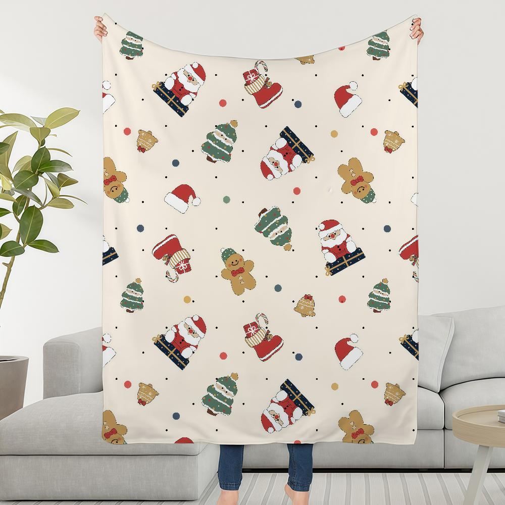 Blanket Throw Super Cosy Plush Living Room Sofa Couch Atmosphere Childish Christmas Birthday Gifts