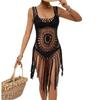 2024 Bestseller Tassel Crochet Beach Dress & Floral Camisole Cover-Up