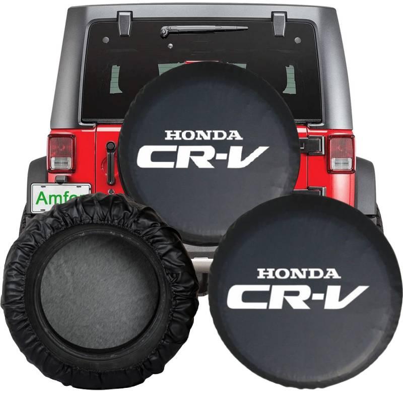 Universal Black Pvc Tire Cover For Cars Durable 0.7mm Thickness, Available In 14", 15", 16", 17" Sizes