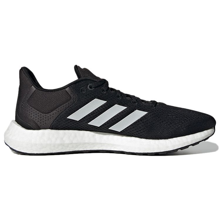 Adidas PureBoost 21 Black White Unisex Sneakers Core-Black Footwear-White Grey-Six GW4832