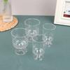 Mousse Tasse Pudding Tasse Gelee Tasse Hohe Glas Einweg Kunststoff Tasse Transparent