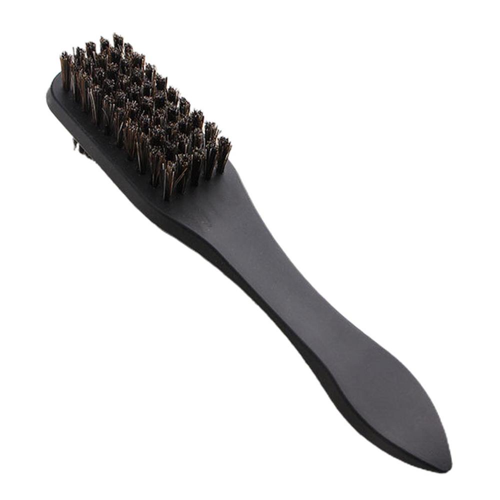 Shoe Cleaning Brush Double-Sided Horsehair Handle Shoe Brush With Soft Hair Multi-Functional Washing Shoe Cleaning Brush Protect