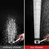 Stainless Steel Shower Head Set 304,Showering And Bathing Handheld High-pressure Shower Head Set For Home Use Bathroom Accessory