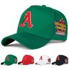 Unisex Gothic Letter A Embroidery Side Worldwide Baseball Caps Outdoor Adjustable Spring and Autumn Casual Sunscreen Hat